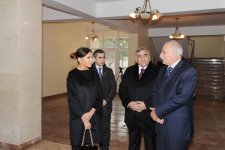 Mehriban Aliyeva visited some facilities to be reconstructed in Khazar region (PHOTO)